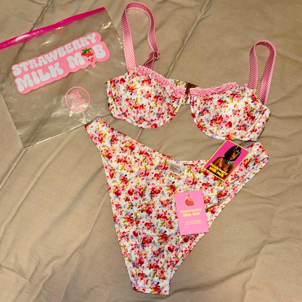 Strawberry Milk Mob bikini
